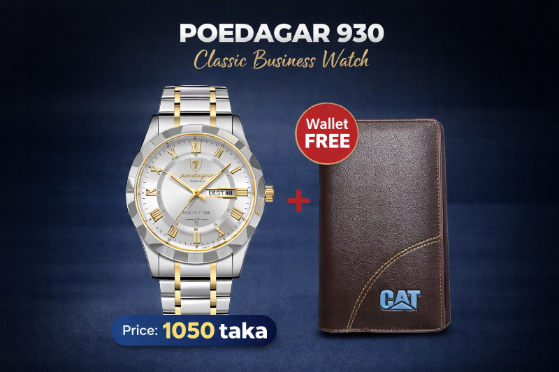 Poedagar 930 Men's New Luxury Luminous Wristwatch